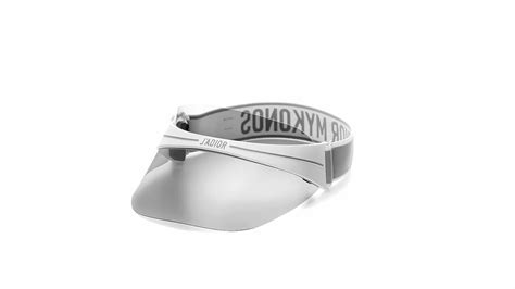 j'adior visor|DiorClub1 Dioriviera Bodrum White and Gray Visor .